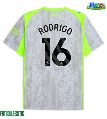 Manchester City Rodri Hernandez #16 Tredje Tröja 2025-26 Kortärmad